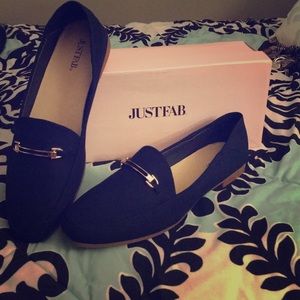 Navy blue loafers
